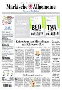 Märkische Allgemeine Zossener Rundschau - 19. September 2017