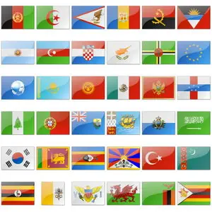 IconExperience V-Collections. Flags Of The World
