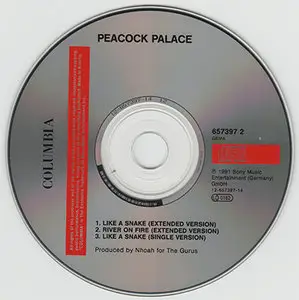 Peacock Palace - Like A Snake [CD-S] (1991) 