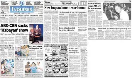 Philippine Daily Inquirer – January 12, 2006