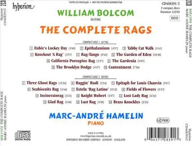 Marc-André Hamelin - William Bolcom: The Complete Rags (2022)