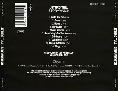 Jethro Tull - Stormwatch (1979)
