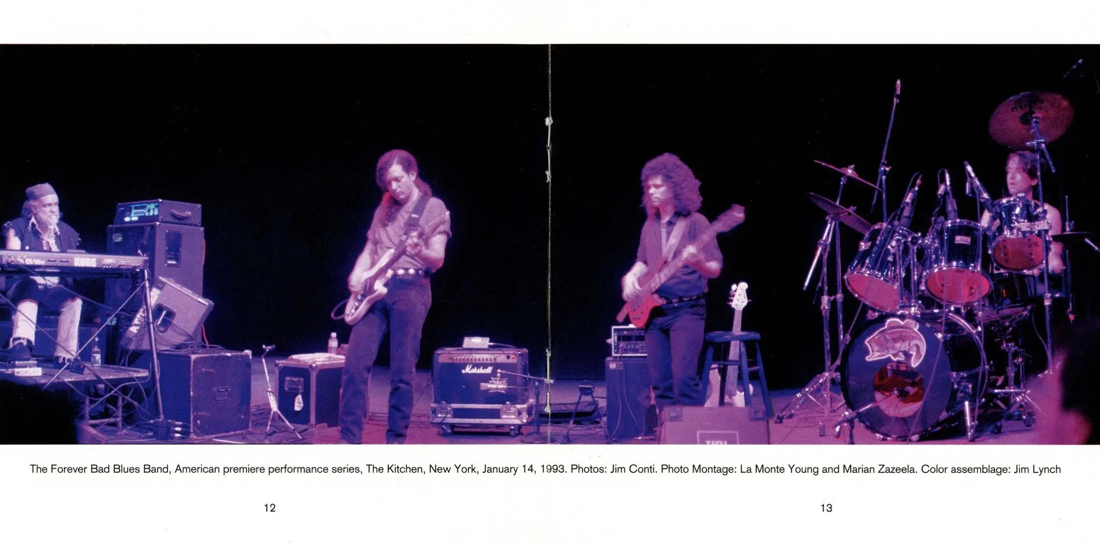 La Monte Young & The Forever Bad Blues Band - Just Stompin', Live at the Kitchen (1993) {2CD Set Gramavision R2 79487}