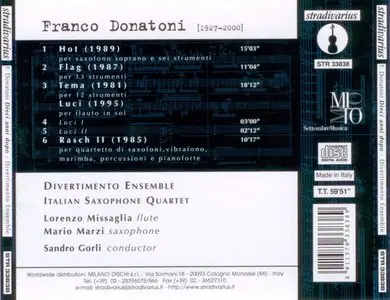 Franco Donatoni - Dieci anni dopo - Divertimento Ensemble (2010)