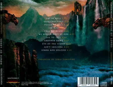 House Of Lords - Indestructible (2015)