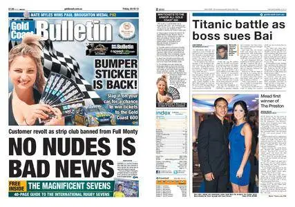 The Gold Coast Bulletin – October 05, 2012