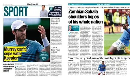 The Herald Sport (Scotland) – November 02, 2021