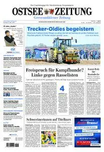 Ostsee Zeitung Grevesmühlener Zeitung - 09. April 2018