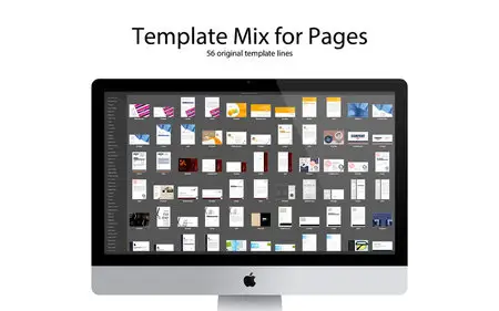 Template Mix for Pages v1.2 Mac OS X