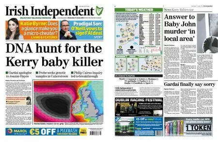 Irish Independent – January 17, 2018