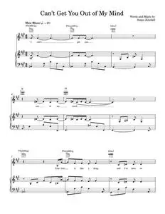 Can't Get You Out Of My Mind - Sonya Kitchell (Piano-Vocal-Guitar)