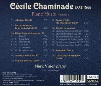 Mark Viner - Cécile Chaminade: Piano Music, Volume 2 (2022)