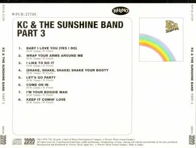 KC And The Sunshine Band - Part 3 (1976) [2014, Japan]