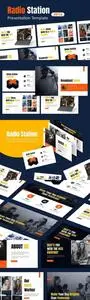 Radio Station Powerpoint Template T4BJMDM