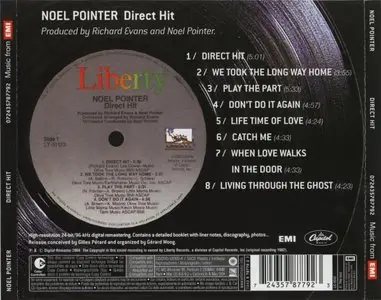 Noel Pointer - Direct Hit (1982) {Capitol} [Re-Up]