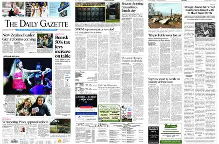 The Daily Gazette – March 19, 2019