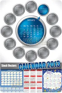 Calendar 2013 #3 - Stock Vectors