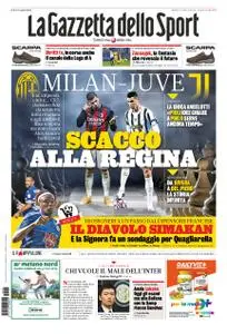 La Gazzetta dello Sport Roma – 05 gennaio 2021