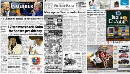 Philippine Daily Inquirer – June 08, 2016