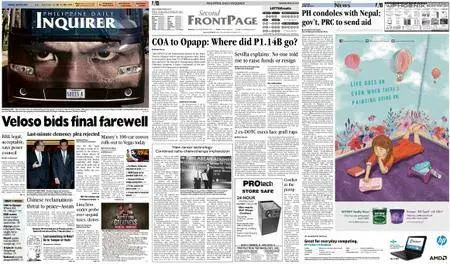 Philippine Daily Inquirer – April 28, 2015