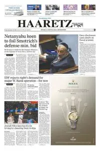Haaretz English Edition - 18 November 2022