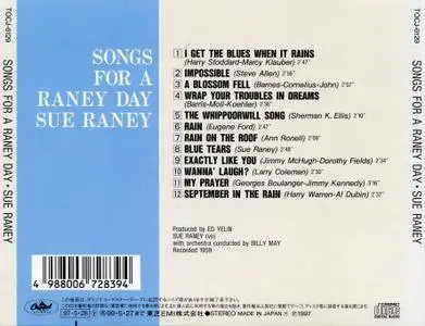 Sue Raney - Songs For A Raney Day (1959/1997)