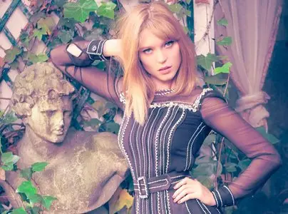 Lea Seydoux by Xevi Muntane for Harper's Bazaar Brazil November 2014