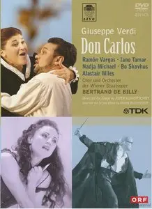 Verdi: Don Carlos (unabridged version of 1867) / Miles, Vargas, Tamar, Skovhus, Michael / De Billy [2DVD9]