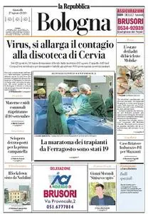 la Repubblica Bologna - 27 Agosto 2020
