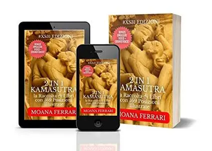 2 in 1 KAMASUTRA: la Raccolta di Libri con 169 Posizioni Illustrate