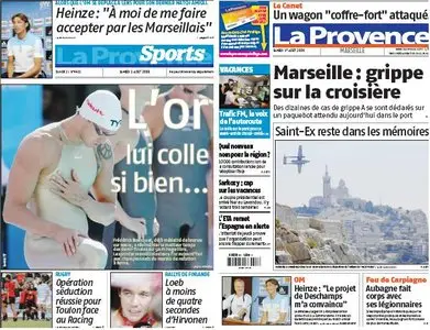 La Provence du Samedi 1er Aout 2009+ suppl Sports