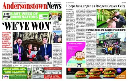 Andersonstown News – March 02, 2019