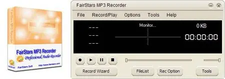 FairStars MP3 Recorder 2.10