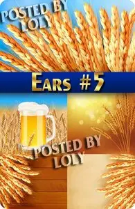 Vector ears #5 - Stock Vector