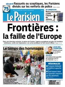 Le Parisien du Mardi 24 Novembre 2015