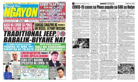 Pilipino Star Ngayon – Hunyo 30, 2020