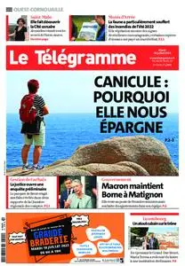 Le Télégramme Ouest Cornouaille – 18 juillet 2023