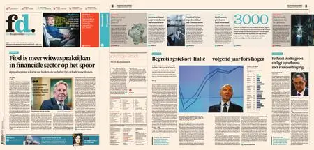 Het Financieele Dagblad – 09 november 2018