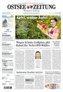 Ostsee Zeitung Wismar - 31. August 2017