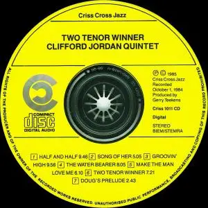 Clifford Jordan - Two Tenor Winner (1985) {Criss Cross Jazz Criss1011CD rec 1984}