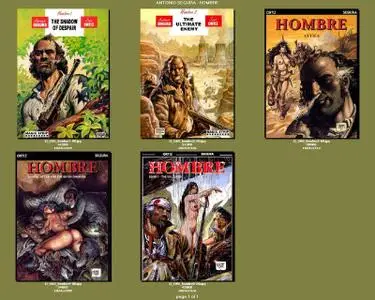 Segura & Oritz - Hombre (all five books) - Comics - English