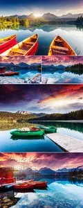 Stock Photo - Mountain Lake