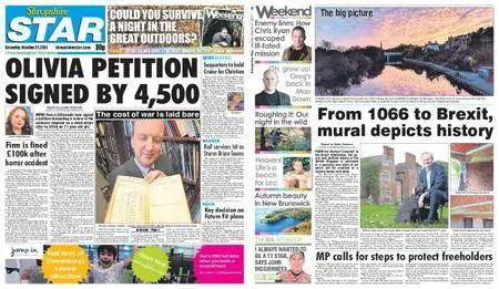 Shropshire Star Shrewsbury Edition – October 21, 2017