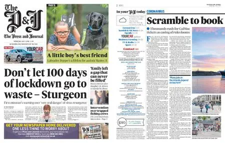 The Press and Journal Aberdeenshire – July 01, 2020