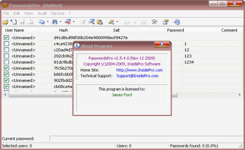 InsidePro PasswordsPro v2.5.4.0