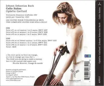 Ophelie Gaillard - Johann Sebastian Bach: Cello Suites Nos. 1-6, BWV1007-1012 (2011) 2CDs