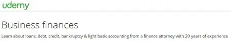 Business finances