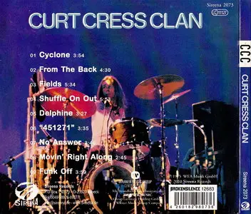 Curt Cress Clan - CCC (1975) [Reissue 2010]