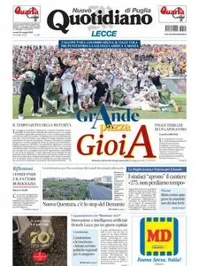 Quotidiano di Puglia Lecce - 29 Maggio 2023
