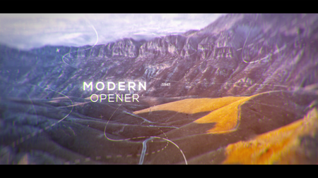 Modern Parallax Opener - Slideshow - Project for After Effects (VideoHive)